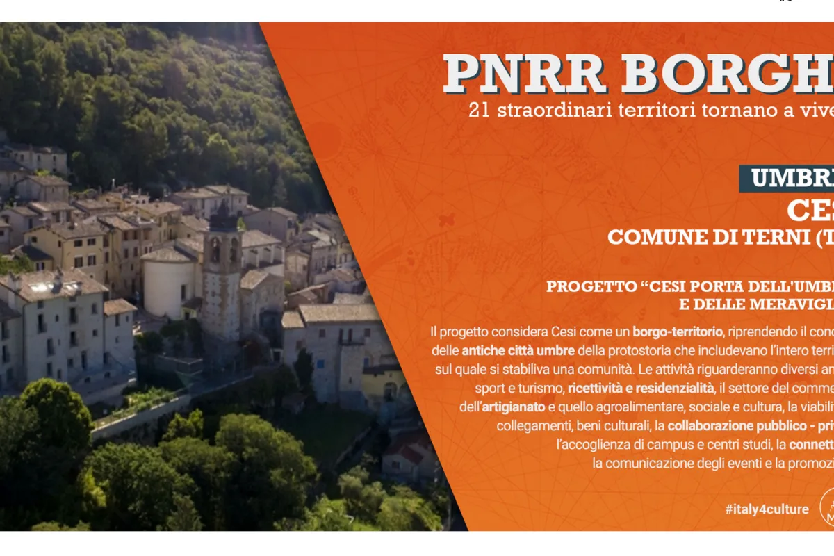 PNRR Borghi per Cesi