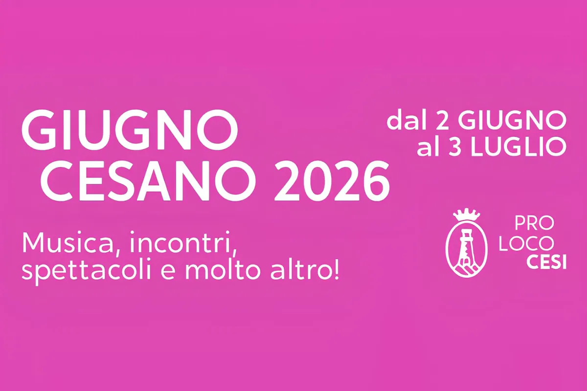Giugno Cesano 2026