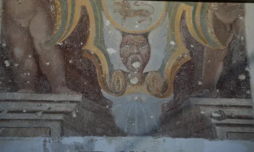 Riemerge l’apparato decorativo di Palazzo Stocchi a Cesi