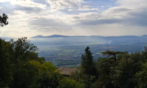Uno sguardo dal Monte Eolo