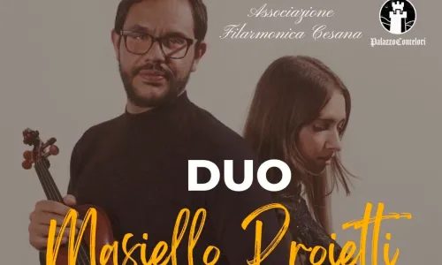 "Dialoghi Cameristici": a Cesi il concerto del Duo Masiello-Proietti